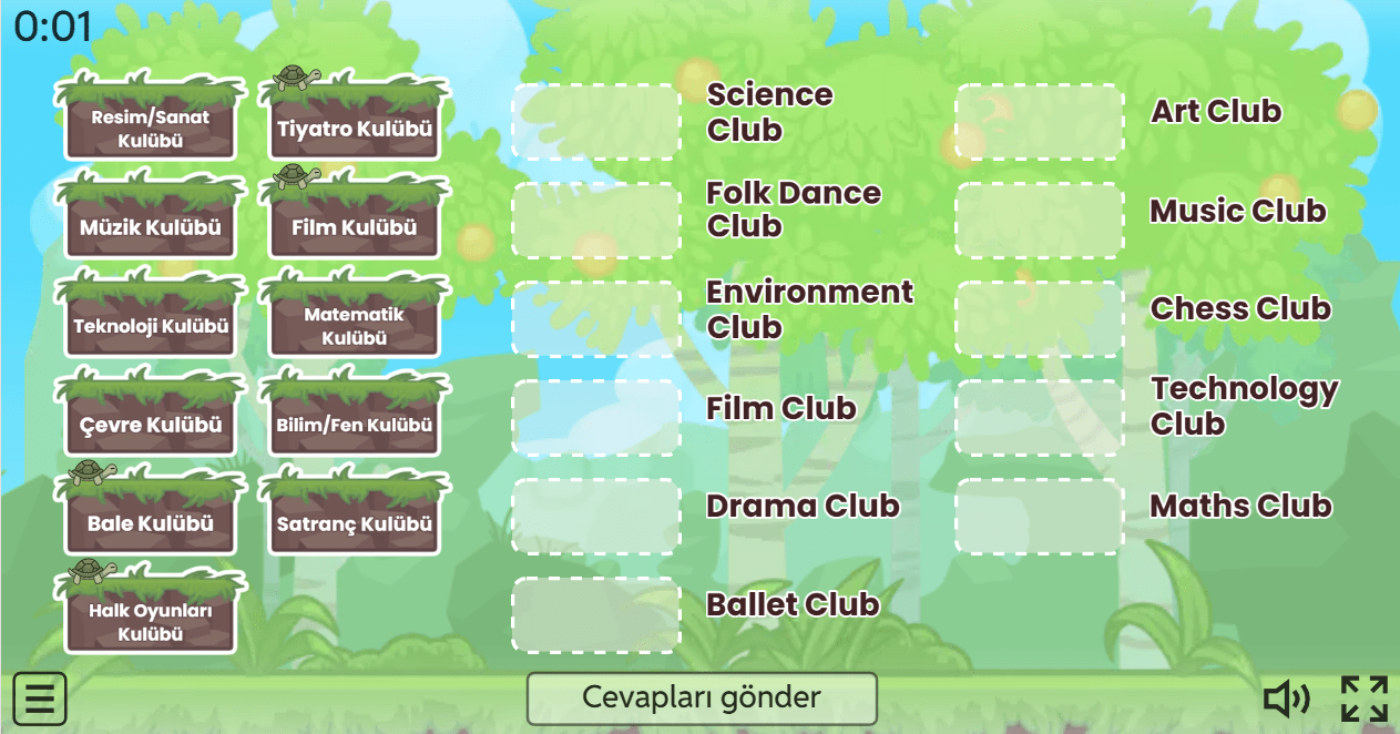 Yeni Müfredat - 5.1 School Life - School Clubs 1